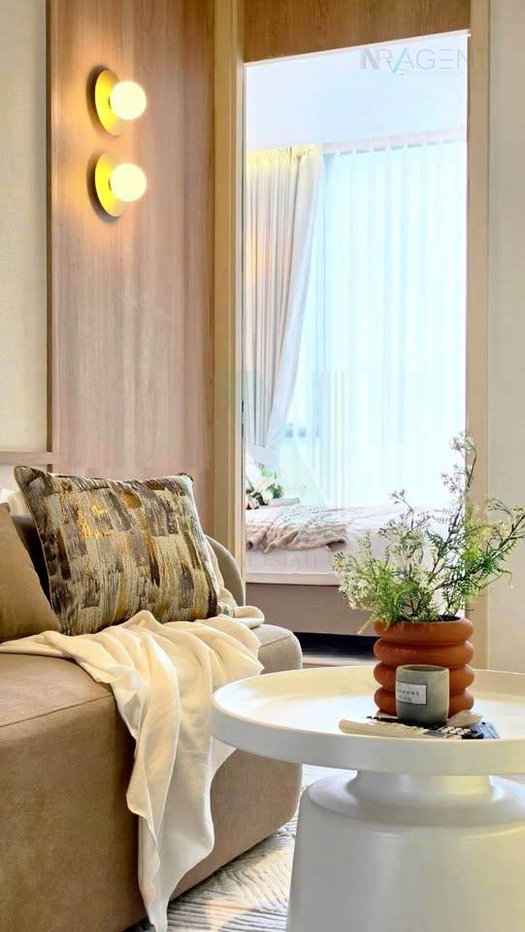 รูป 🎊 ให้เช่าคอนโด เดอะ ฟายน์ แบงค็อค ทองหล่อ-เอกมัย อาคาร 1 ชั้น 24 1 ห้องนอน ขนาด 36 ตรม ใกล้ Big C เอกมัย - รูปที่ 1/8