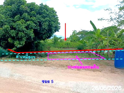 Land for sale : LAND 2211.4 Sq.w. Fang Chiang Mai for 2M