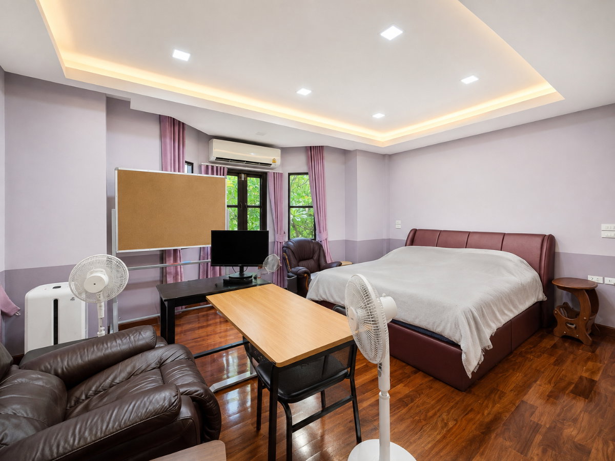 รูป ขายบ้านหรู  2 ชั้น  แปลงมุม ลัดดารมย์ ปิ่นเกล้า  เนื้อที่รวม  444.5 ตร.ว.  พื้นที่ใช้สอย 528 ตร.ม   - รูปที่ 34/48