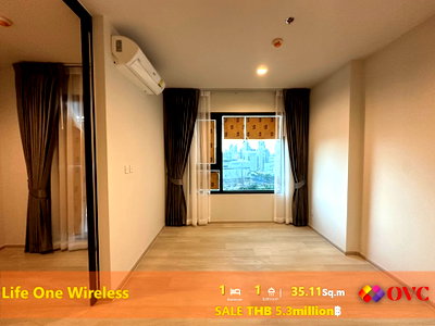 ขายคอนโด : พร้อมขายมาก!! @Life One Wireless