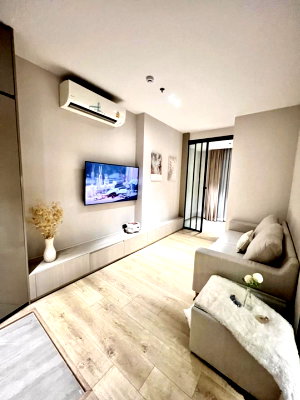 Condos for rent : The FINE Bangkok Thonglor-Ekamai Completely decorated in warm and elegant tones.  Complete with living room, kitchen and bathroom, it feels like home.