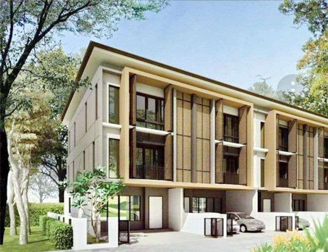 3-bed townhouse for rent, 160 sqm, 20 sq wah, Bang Khae
