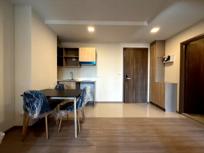 ขายคอนโด : THE MUVE Sukhumvit 107 1ห้องนอน plus คอนโดเลี้ยงสัตว์ได้ เฟอร์ครบ พร้อมเข้าอยู่ 