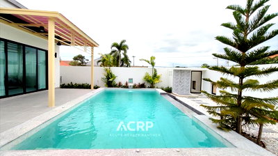 Houses for sale Suan Dusit Rajabhat University Hua Hin : Escape the hustle and bustle and fulfill your dream getaway... at Blue Sky Pool Villa  (00162291) 