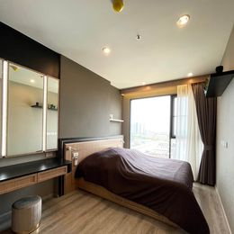 รูป ติดกับสถานี BTS อุดมสุข, 2 ห้องนอน ขนาด 54 ตร.ม. ตกแต่งภายในครบ พร้อมเฟอร์นิเจอร์บิลท์อินทั้งหมด - รูปที่ 4/24