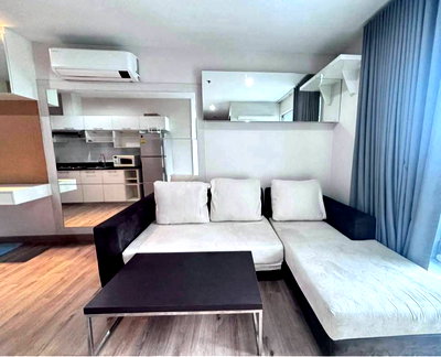 คอนโดให้เช่า : ให้เช่า Diamond Ratchada condo 2 ห้องนอน 2 ห้องน้ำ /50 ตรม ราคา 19,000
