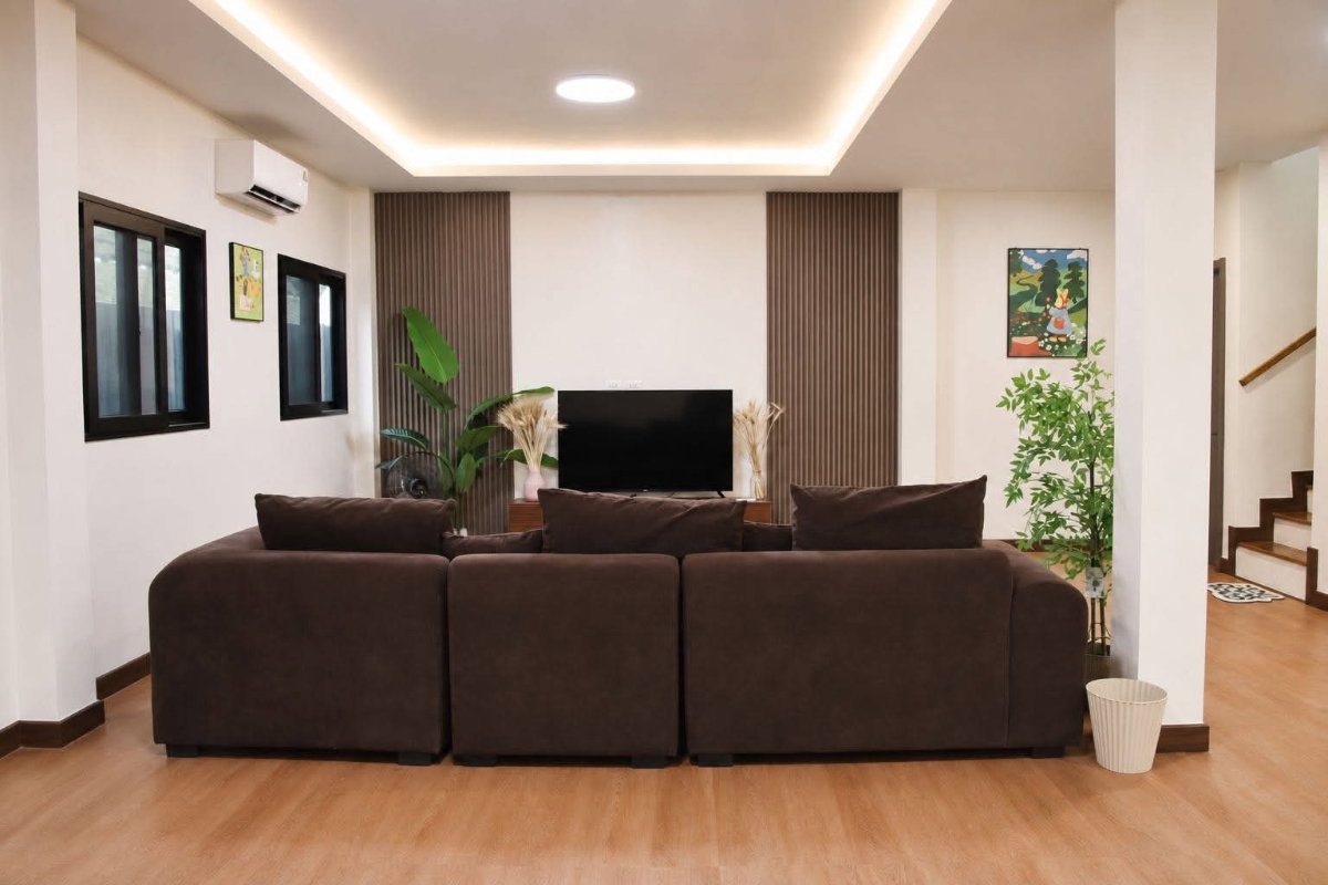 รูป 🏡 ขายด่วน! บ้านพูลวิลล่าสร้างใหม่ 4 นอน 3 น้ำ สันทรายน้อย ใกล้ริงโรด 3 เพียง 4.61 ลบ. 📞 063-6649056 - รูปที่ 2/20