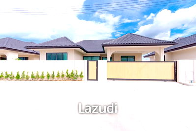 Houses for sale Suan Dusit Rajabhat University Hua Hin : Modern 160 sqm 3-Bed Detached House in Cha-Am Fullrich Phase 9  Premium