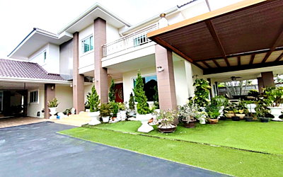 บ้านเดี่ยว หัวหิน ประจวบคีรีขันธ์ : ขายบ้านหรู หัวหิน หินเหล็กไฟ พื้นที่ 2 ไร่ สไตล์คลาสสิค 
