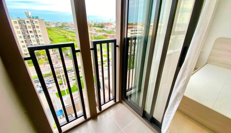 Studio condo for rent, 23.7 sqm, dcondo air Lad Krabang