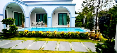 Houses for sale Chonburi : 4 Bedroom Pool Villa for Sale Mabprachan Pattaya