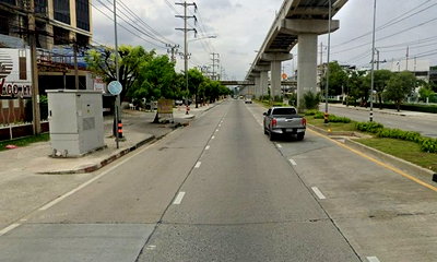 ที่ดิน วิทยาลัยสารพัดช่างสมุทรปราการ : ขายที่ดิน ถนนเทพารักษ์ ติด MRT ศรีเทพา 