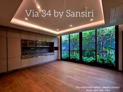 ขายคอนโด : ขาย VIA 34 by Sansiri | Villa Residence  พร้อม Private Parking ที่จอดรถส่วนตัวบริเวณหน้าห้อง  