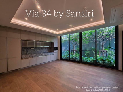 ขาย VIA 34 by Sansiri | Villa Residence  พร้อม Private Parking ที่จอดรถส่วนตัวบริเวณหน้าห้อง  