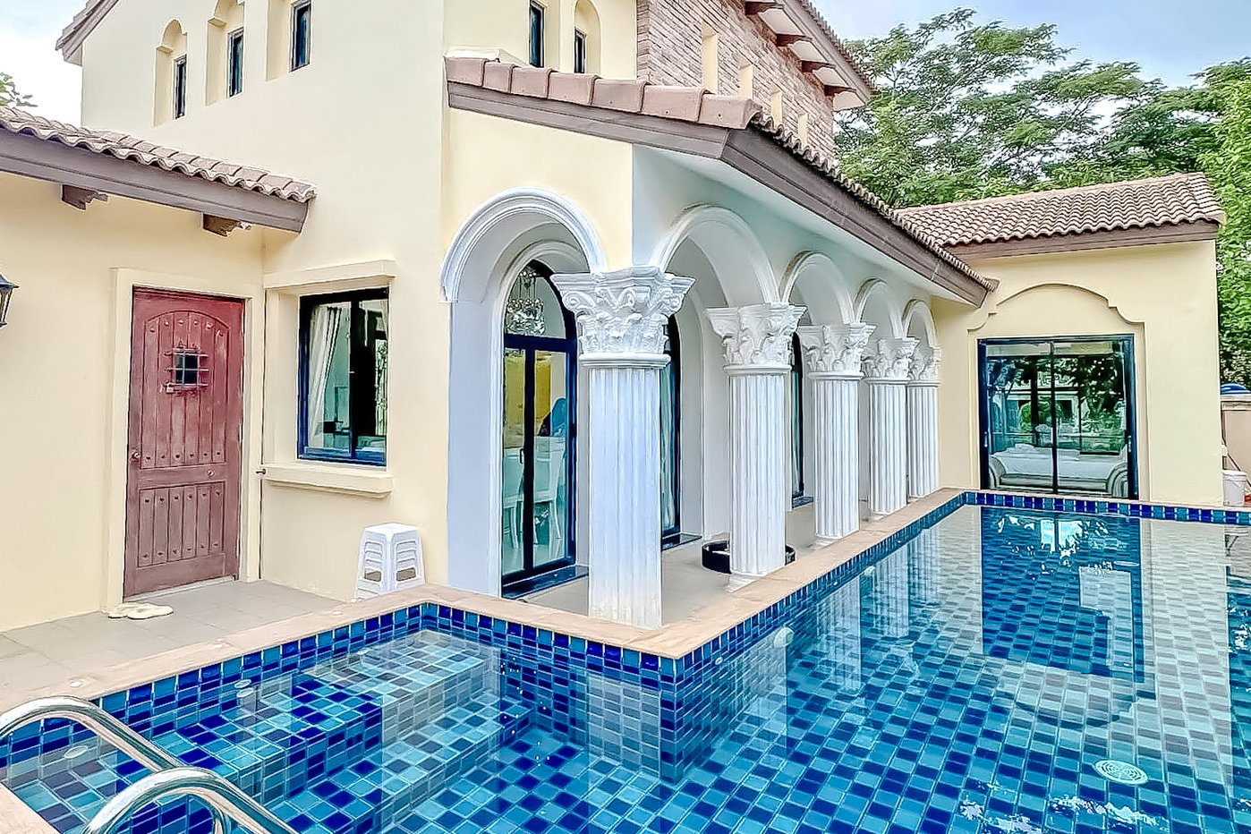 รูป Pool Villa for Rent Na Jomtien 3Bedrooms Private Pool - รูปที่ 3/9