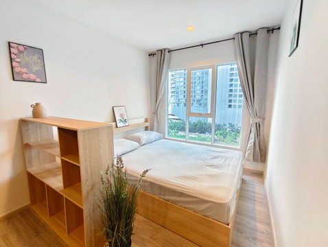 Regent Home Bangna, 1 bedroom, 1 bathroom, 28 sq m, 7th floor, Building A. Rent 9500 THB/month. Contact Line: 0636262722