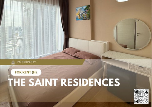 ให้เช่า 📍 The Saint Residences 📍 เฟอร์นิเจอร์ และ เครื่องใช้ไฟฟ้าครบ ใกล้ BTS ห้าแยกลาดพร้าว