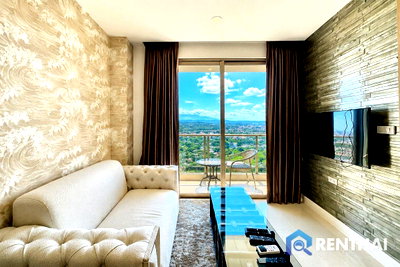 คอนโดให้เช่า : ให้เช่าคอนโด The Riviera Jomtien คอนโดสุดหรูทำเลจอมเทียน 1 ห้องนอน 35 ตร.ม. วิวเมือง