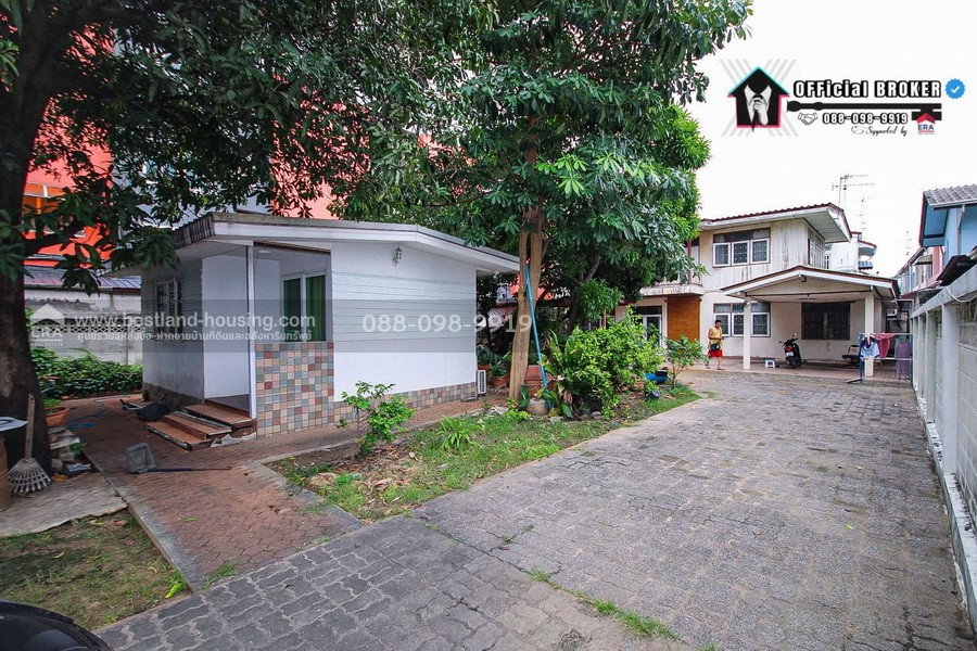 รูป ขายที่ดิน ลาดพร้าว 41 (ซอยภาวนา)แถมบ้านเดี่ยว 169 ตร.ว. ใกล้รถไฟฟ้า 450 ม. MRT ภาวนา #รถไฟฟ้าสายสีเหลือง ทำเลดี อยู่ต้นซอย ที่ดินแปลงสวย รูปสี่เหลี่ยม - รูปที่ 9/17