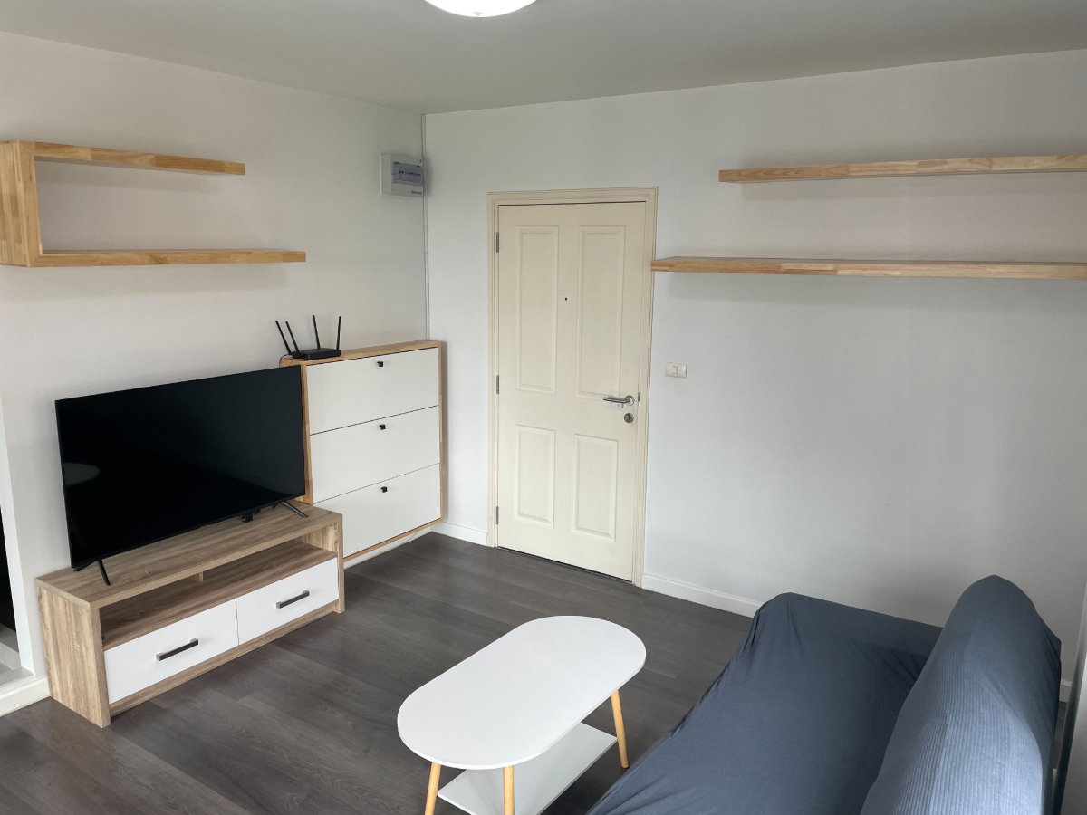 รูป 🔑 ให้เช่า dcondo Campus Resort Bangna — อาคาร A ชั้น 6 ห้องหัวมุม ทิศใต้ - รูปที่ 4/13