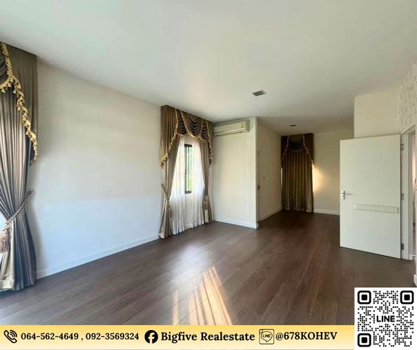 4-bed house for rent, 74 sq wah, Mantana Kalapapruek - Wongwaen