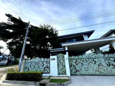 เช่าบ้านเดี่ยว กรุงเทพมหานคร : P0883/ให้เช่า บ้านเดี่ยวแปลงมุมสภาพใหม่ มัณฑนา วงแหวน-กัลปพฤกษ์ ติดถนนใหญ่ ใกล้ The Mall บางแค