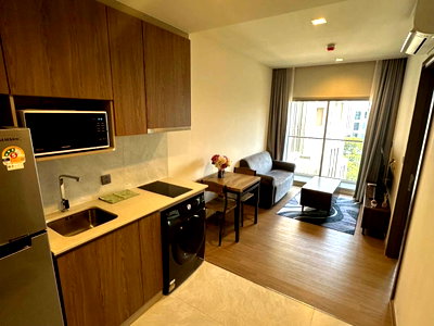 คอนโดให้เช่า : POS Mekin HAUS (เมคิน เฮ้าส์) ห้องใหม่เอี่ยม แกะกล่อง พร้อมเฟอร์นิเจอร์ครบ เพียง 200 เมตร Central Chiang Mai 