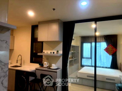 คอนโดให้เช่า : ชั้นสูง 2 ห้องนอน Life Asoke ใกล้ ARL มักกะสัน (ID 3215846)
