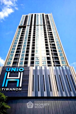 Condos for sale : 40m To MRT Yaek Tiwanon | 1-BR Unio H Tiwanon, 17th Floor (ID 3216316)