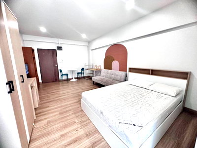 คอนโดให้เช่า : POS พีพี คอนโด (PP Condo) ห้องพร้อมอยู่ ราคาดีที่สุดนโซนนี้ มีลิฟต์ เงียบสงบ ไม่วุ่นวาย ทำเลใกล้เซ็นทรัลเฟสฯ 