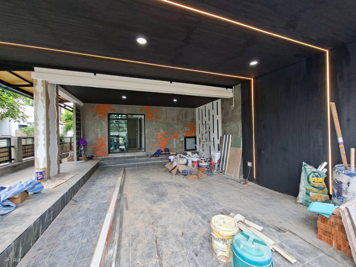 รูป เปิดจอง ทาวน์เฮ้าส์ กำลังรีโนเวทใหม่ใกล้เสร็จ หมู่บ้านฟ้าปิยรมย์ เทอร์เร่ ทางด่วนวงแหวน ลำลูกกาคลอง6 ปทุมธานี แต่งสวยงามมาก - รูปที่ 5/21