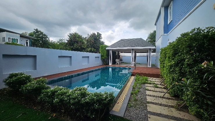 รูป 🏡 ให้เช่าพูลวิลล่านอกโครงการ โซนสันทราย-รวมโชค ใกล้เซ็นทรัลเฟสติวัล & กาดสามแยก NIS /Tonkla School. - รูปที่ 4/27