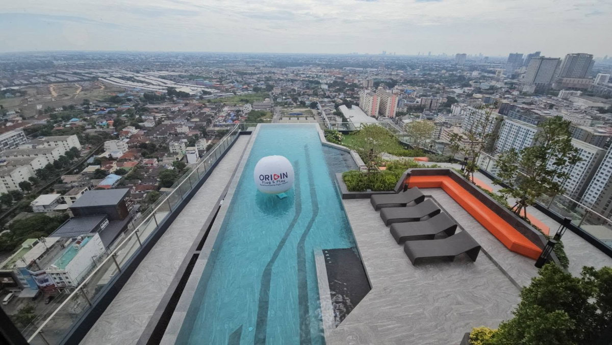 picture Code: 26KJ4446  for rent Origin Plug & Play Ramkhamhaeng Triple Station 🔥🔥 Line ID: @kjcondo (with @)🔥🔥 - 11/14