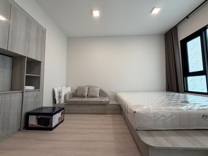 Studio condo for rent, 26 sqm, COBE Ratchada - Rama 9