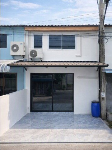 รูป รร.ปรีดาวิทยา300ม  20 ตร.ว. 160ตร.ม. ตลาดโอโซนวัน 1.3 กม.ดอนเมือง-สรงประภา วัดเวฬุวนาราม10-18 ทาวน์เฮ้าส์ 2ชั้น 2นอน 2น้ำ - รูปที่ 1/8