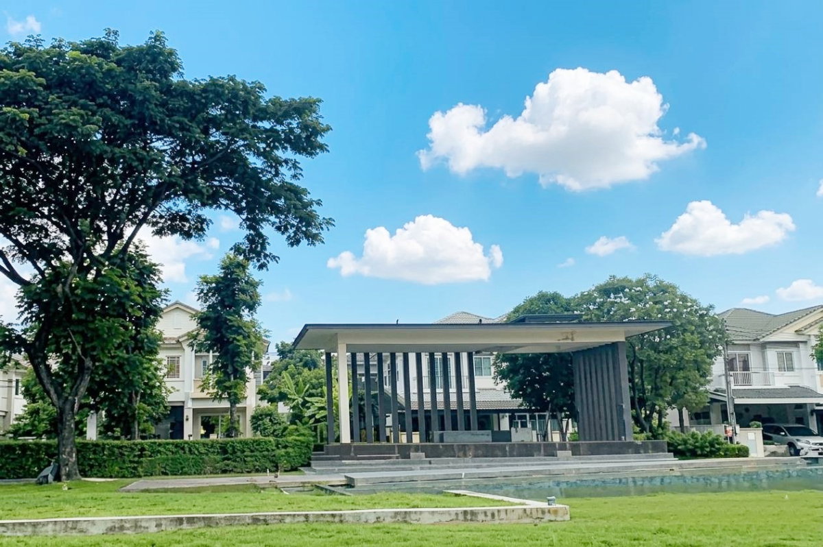 รูป 🚩⭐🍀ให้เช่าบ้านเดี่ยว สไตล์ Resort ส่วนตัว  มัณฑนา อ่อนนุช-วงแหวน 2  Renovate สดใหม่  พร้อมอยู่  Fully Furnish 2 มือลากกระเป๋าเข้าพักได้เลย🧳🎒 - รูปที่ 35/38