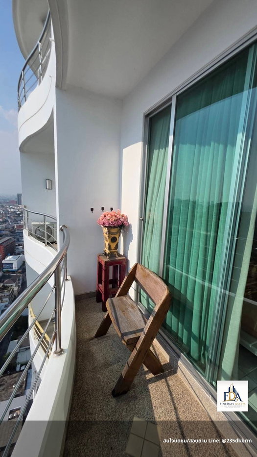 รูป ✨ ให้เช่าด่วน! ศุภาลัย ริเวอร์ เพลส สตูดิโอวิวแม่น้ำ แต่งครบพร้อมอยู่ เพียง 14,000 บ./ด. - รูปที่ 7/14