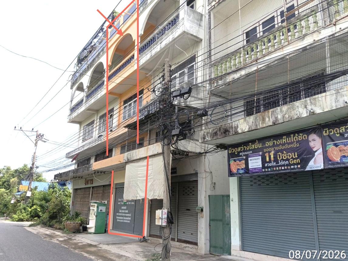 รูป อาคารพาณิชย์ 22 ตร.วา เมืองฉะเชิงเทรา ฉะเชิงเทรา 2.3M - รูปที่ 22/43