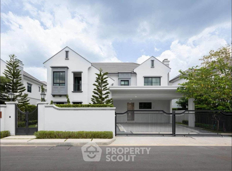 ขายบ้านเดี่ยว : บ้านเดี่ยว 4 ห้องนอน 302 ตร.ม. Nantawan Rama 9 - New Krungthep Kreetha (ID 3215571)