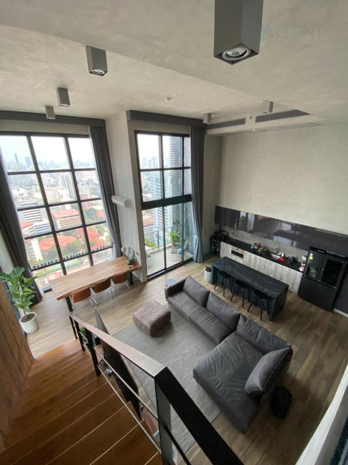 รูป 🔺 ให้เช่า เดอะ ลอฟท์ อโศก Duplex   ชั้น33 ใกล้ MRT เพชรบุรี - รูปที่ 2/8