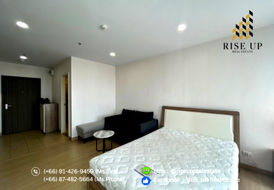 Condos for rent : For rent 🏢 Supalai Veranda Sukhumvit 117  Condo, Studio , 1 Bathroom, 28 sq. m. , 🔥 9,000Baht/Month 🔥