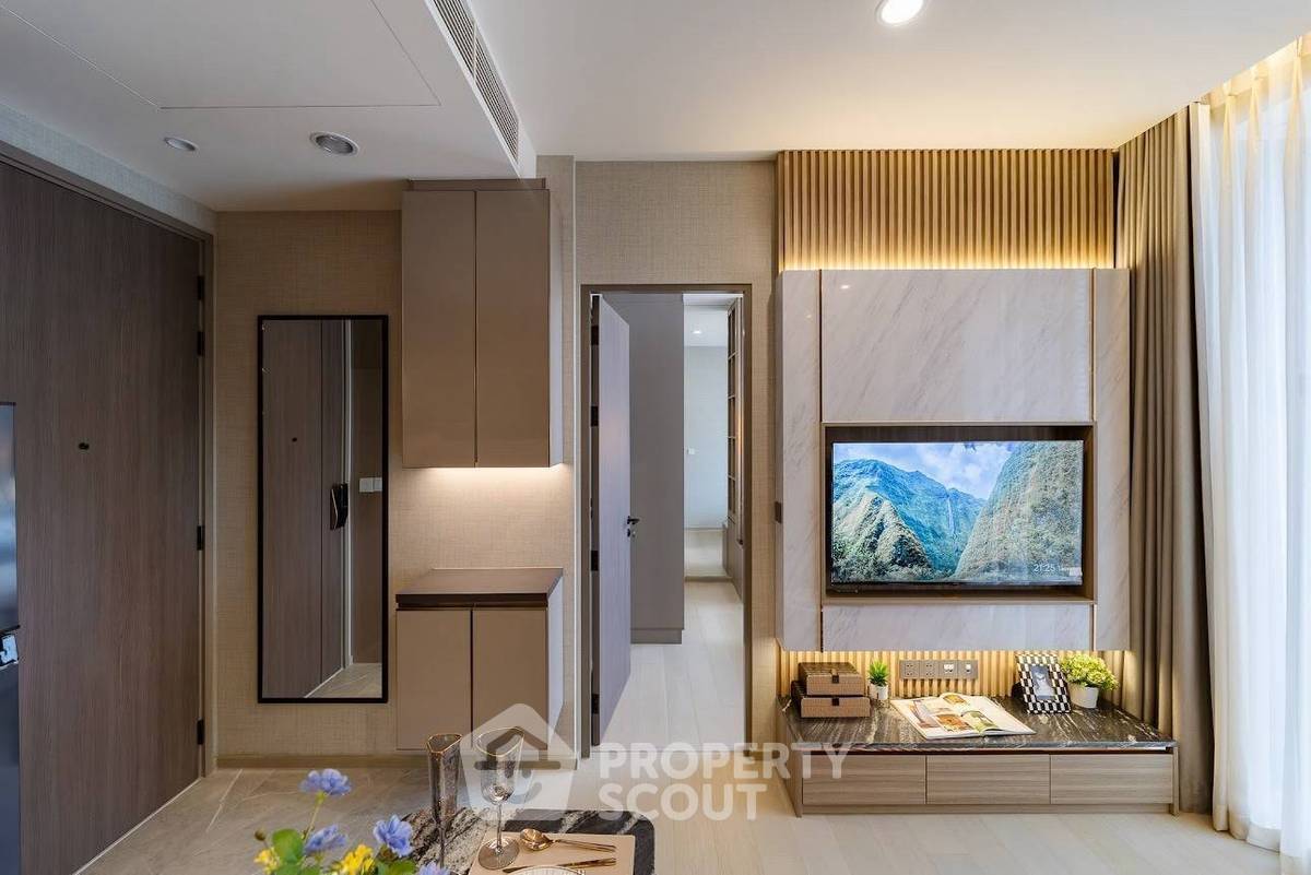 รูป ห้อง 1 ห้องนอน ชั้น 28 ที่ The Extro Phayathai–Rangnam ใกล้ BTS อนุสาวรีย์ชัยสมรภูมิ (ID 3215848) - รูปที่ 2/5
