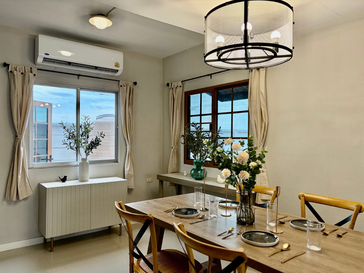 รูป 🏡✨ ให้เช่าบ้านแฝด 2 ชั้น พฤกษาวิลล์ 46/2 รังสิต–คลองสาม | สวนข้างบ้านใหญ่ วิวโล่ง 3 ด้าน - รูปที่ 3/16