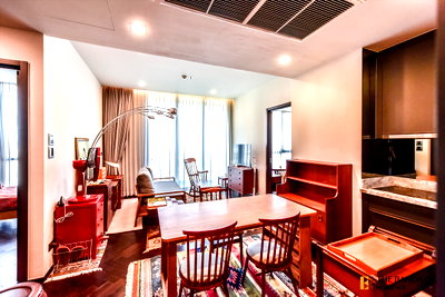 Condos for sale : 💫 The Monument Sanampao, 2-Bedroom Unit, Fully Furnished with Appliances, Near BTS Sanam Pao