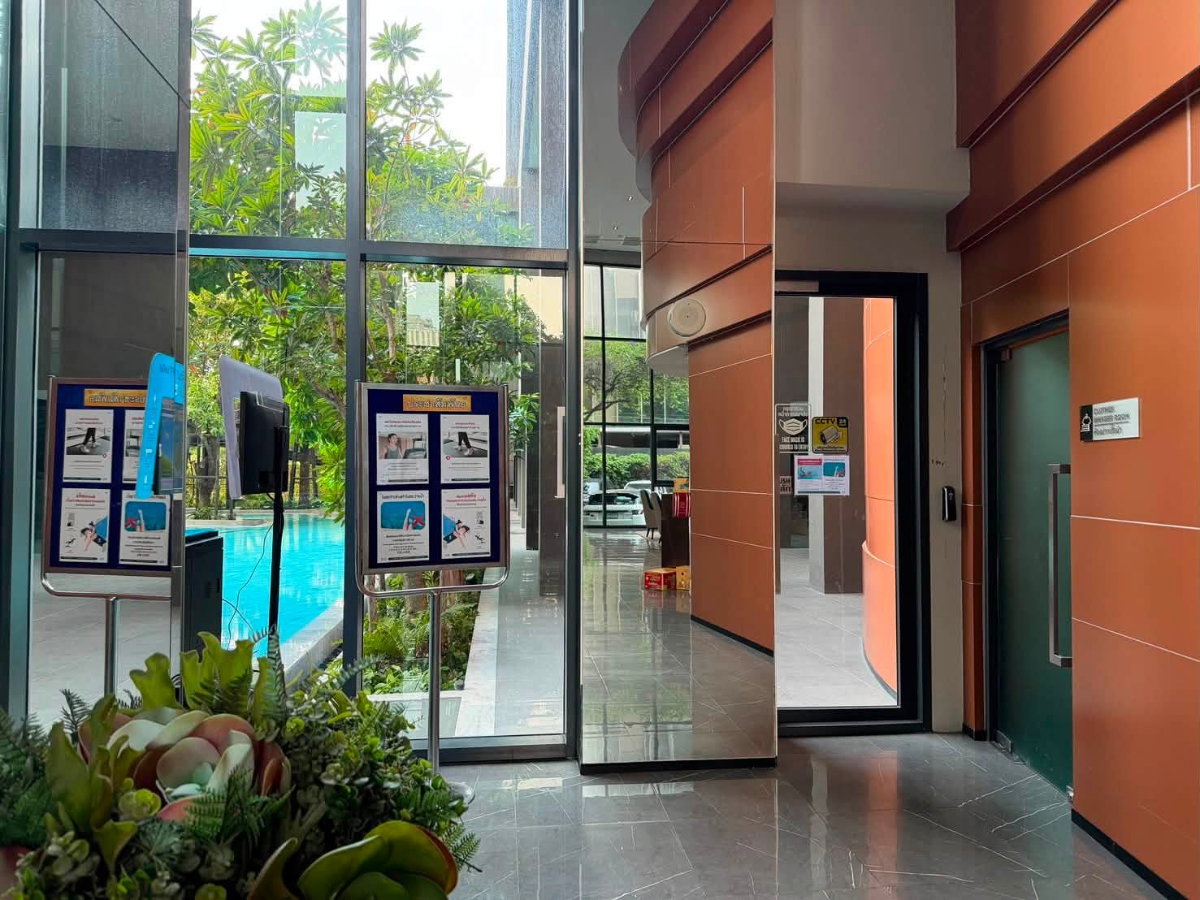 รูป ปล่อยเช่าด่วน! IDEO New Rama 9 ห้องมุมสุดแรร์ เป็นส่วนตัวไม่ติดห้องใคร ชั้น 14 วิวสวย เฟอร์ครบ Smart TV 55” ติดถนนใหญ่ ใกล้แอร์พอร์ตลิงก์  - รูปที่ 6/22