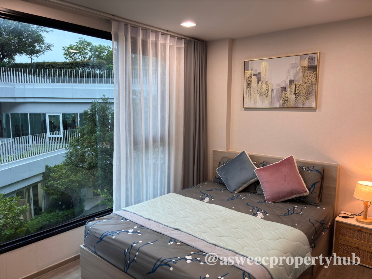 รูป ให้เช่า Kave Universe Bangsaen คอนโดห้องใหญ่ วิวสระ ใกล้ ม.บูรพา ​เดินไปเรียนได้ - รูปที่ 9/29