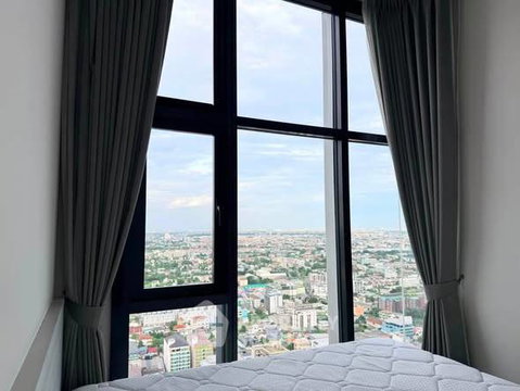 30th-Floor 1-BR The Line Sukhumvit 101, 100m To BTS Punnawithi (ID 3213043)