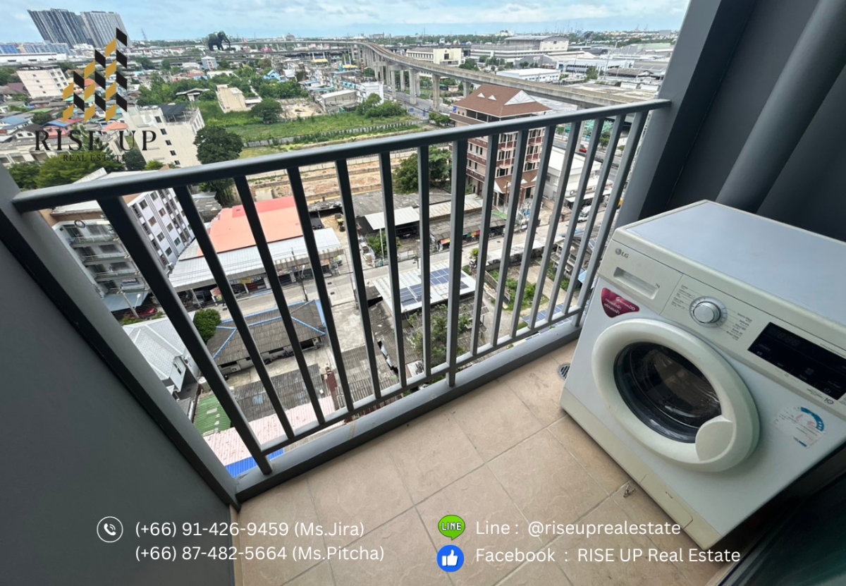 รูป ปล่อยเช่า 🏢 ศุภาลัย เวอเรนด้า สุขุมวิท 117 คอนโด, Studio, 28 ตรม.🔥 9,000 บาท/เดือน 🔥 - รูปที่ 9/11
