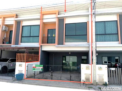 Townhouses for sale Chachoengsao : TOWN HOUSE 19.9 Sq.w. Muang Chachoengsao Chachoengsao for 1.8M