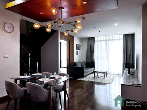 The Master Centrium Asoke-Sukhumvit | Duplex 2+1 ห้องนอน  MRT สุขุมวิท